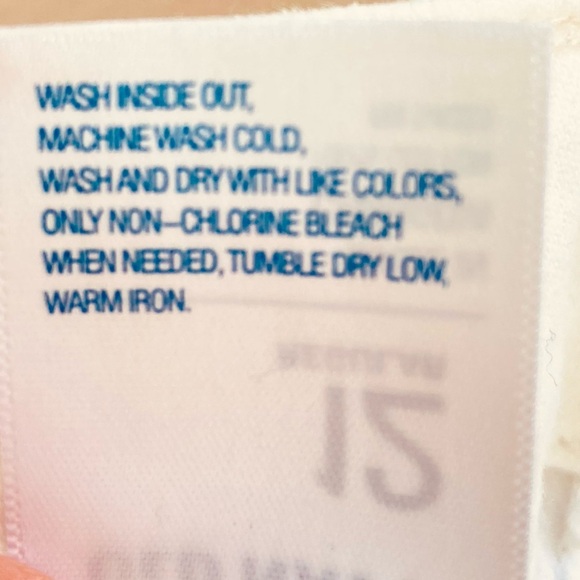 Old Navy White Denim Cotton Retro Flare Sailor Pants Jeans Side Button (Size 12) - Picture 10 of 13